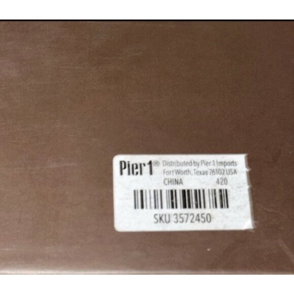 Set Of 4 Pier 1 Imports Farm Scene Salad Plates - Picture 6 of 6